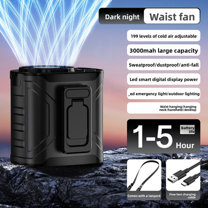 Portable Waist Fan with Long Battery Life