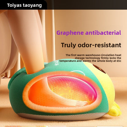 Electric Foot Warmer with Plush Cover